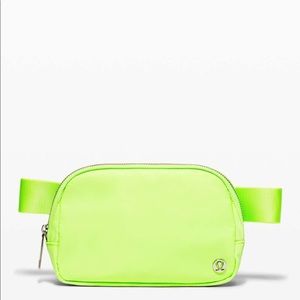 Lululemon Everyday Belt Bag NWT- Neon Yellow